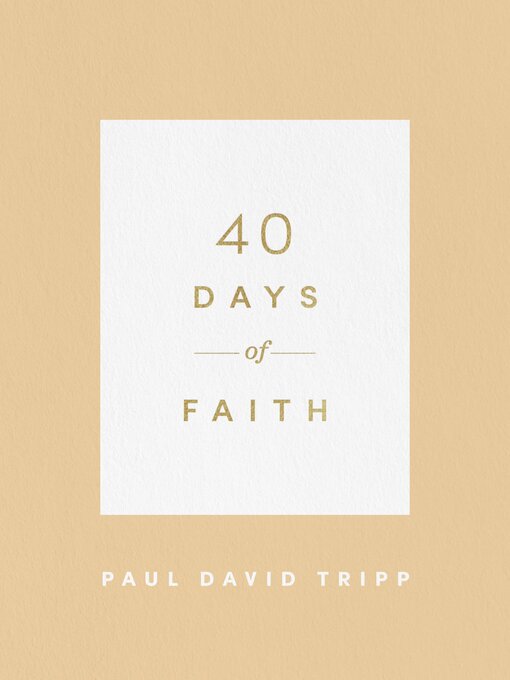 Cover image for 40 Days of Faith